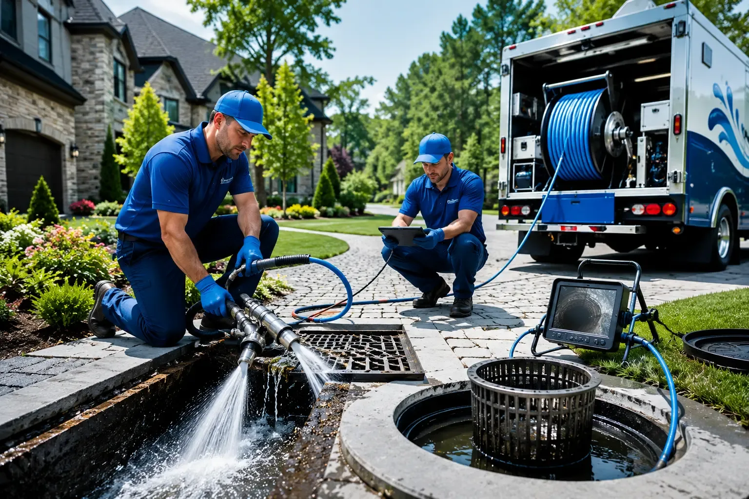 Local outdoor drain cleaning professionals in Waltham, MA